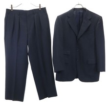 Used Burberrys 90s Old Made in Japan Striped Pattern suit Setup 94-84-165 Men's