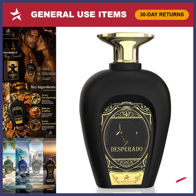 Seductive Men's Cologne - Long-Lasting Spicy Woody Sweet Fragrance 3.4 oz