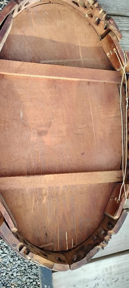 Mesa antigua china de palo de rosa tallada a mano Foto 2 de 4