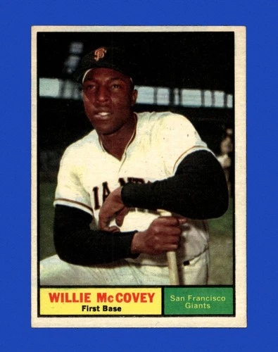 1961 Topps #517 Willie McCovey EX-EXMINT (marked)