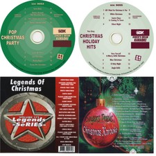 CHRISTMAS HOLIDAY HITS,POP,PARTY,LEGEND KARAOKE CD G 4 DISC SSX 9054-55,Leg-172,