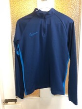 boys blue nike drive fit tracksuit top