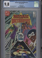 BATMAN AND THE OUTSIDERS #21 MT 9.8 CGC CANADIAN PRICE VARIANT HIGHEST 1 OF 1 