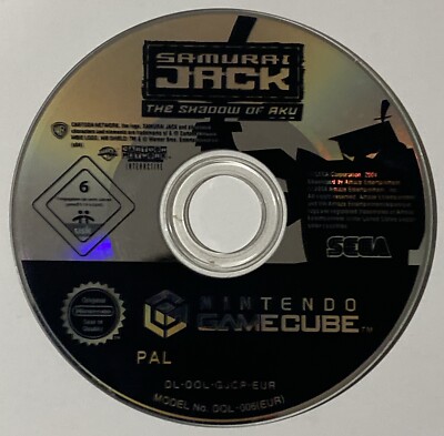Samurai Jack The Shadow Of Aku - NUR DISC (Nintendo GameCube) getestet & funktionsfähig
