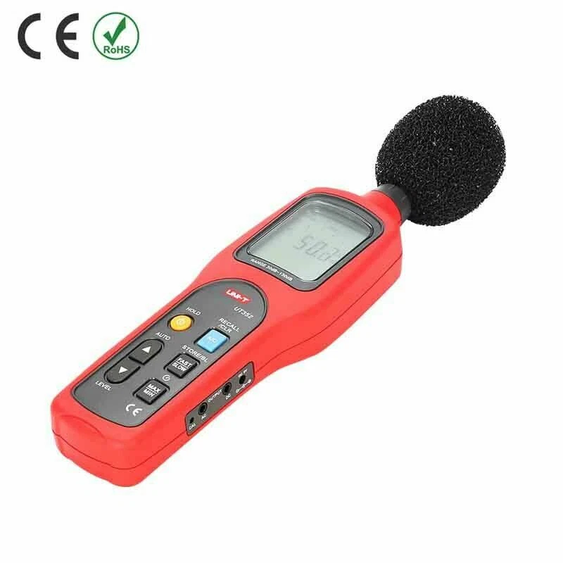 UNI-T UT352 Digital Sound Level Meter dB Decibel Meter Noise Monitor Tester ✦Kd - Image 4 of 4