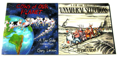 Unnatural Selections & Cows of Our Planet - Far Side Collection - Gary Larson