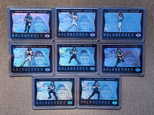 2021 Illusions Trevor Lawrence Holoheroes Complete Rookie Card Set (1-8) Jaguars