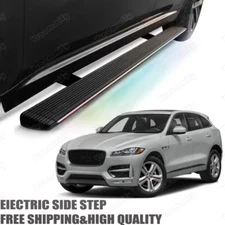 Deployable power Running Board Side Steps Fit for Jaguar F-Pace 2016-2026 Board