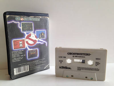 Jeu Ghostbusters Sur Amstrad CPC 464 - Vintage Années 80 - Bon état