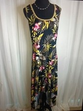 NWOT Women's Size 3X Dots High-low Dress