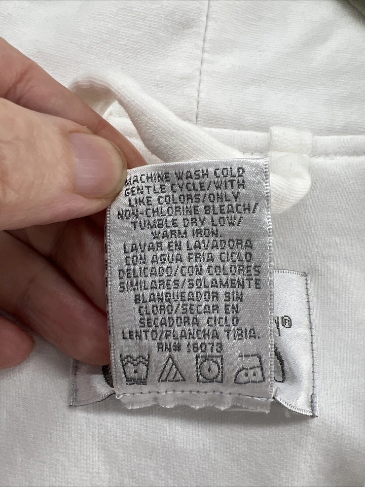 Bata de ciprés para mujer grande blanca con cinturón albornoz corto manga corta Foto 4 de 4