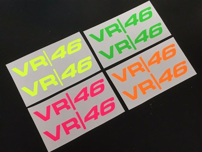 moto vr46 sticker neon Stickers neon board n 46 valentino rossi moto gp