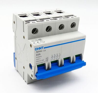 Chint NH4-125 63A 400V 50/60Hz Leitungsschutzschalter / Circuit breaker -used-