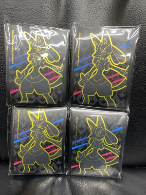 pokemon center crown zenith elite trainer box sleeves- lot of 4.