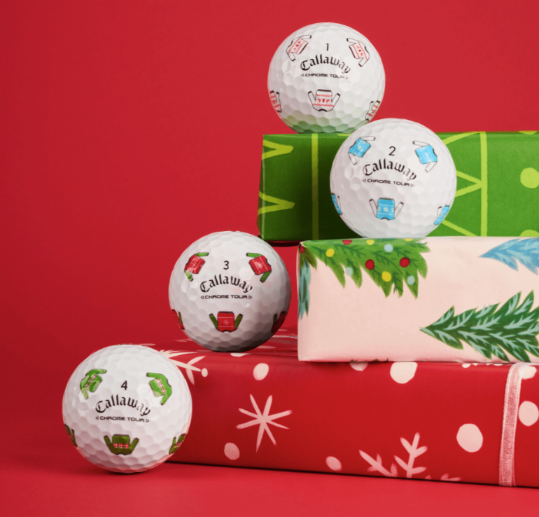 Callaway UGLY SWEATER HOLIDAY Limited Edition Chrome Tour Golf