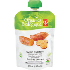 4-Pack PC Organics Sweet Potatoes Strained Baby Food