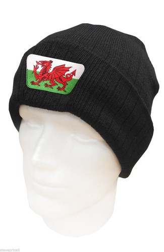 Brandneu Asbri Wappen Golf Winter Mütze Hut Wales Oder Schottland - Picture 2 of 4