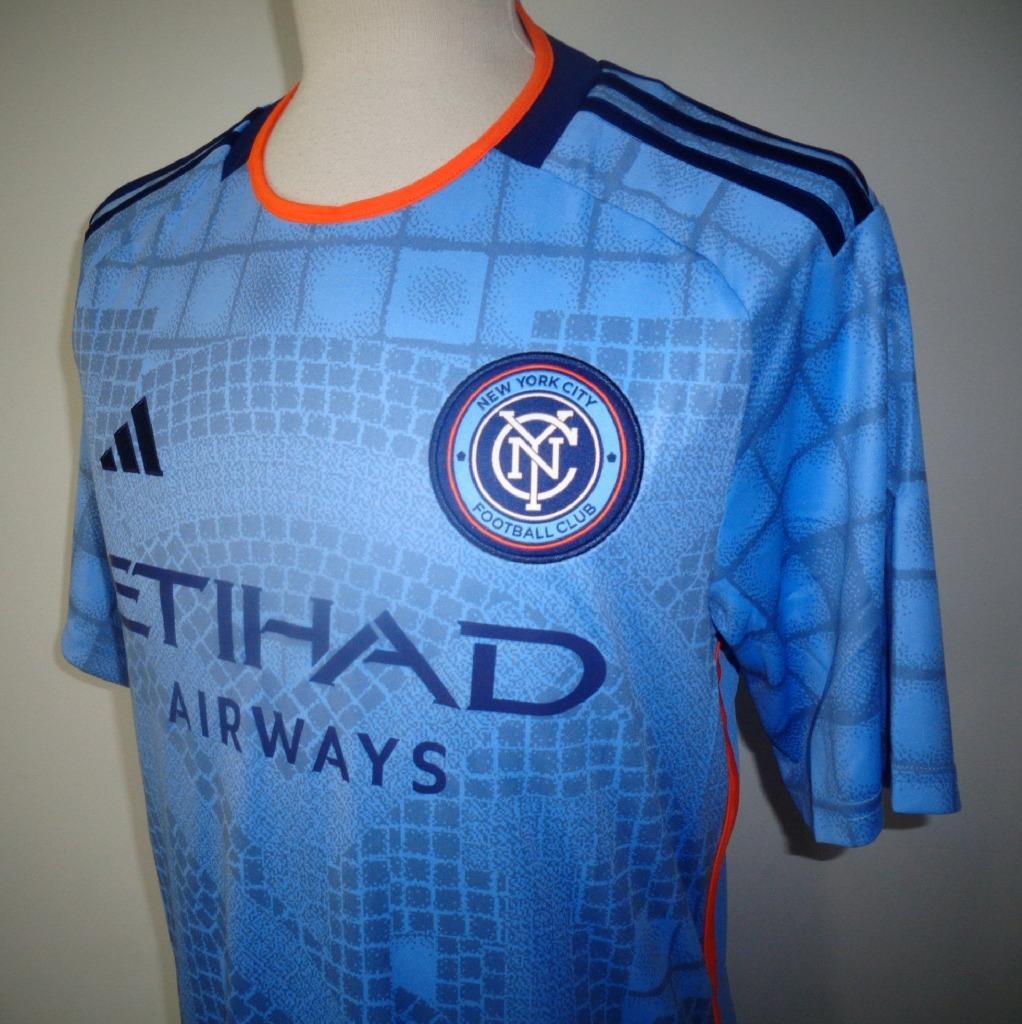 Adidas New York City FC 2023 Home Soccer Football Jersey