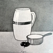 Illustration Art Example Drawing 1900 Victorian Instruction Print DWW2A