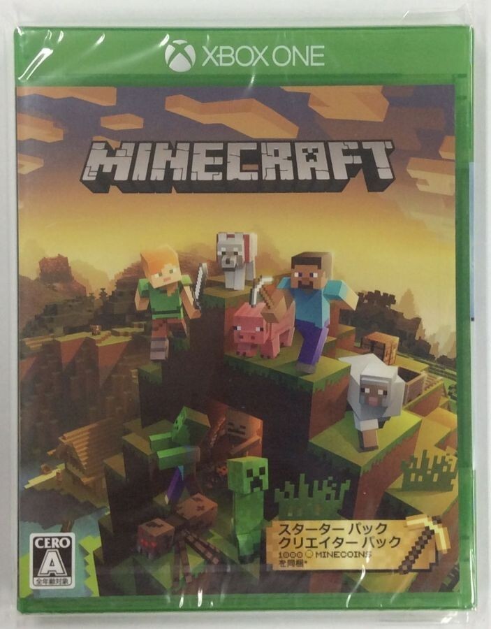 Minecraft Master Collection Xbox one Japanese Ver. Sealed | eBay