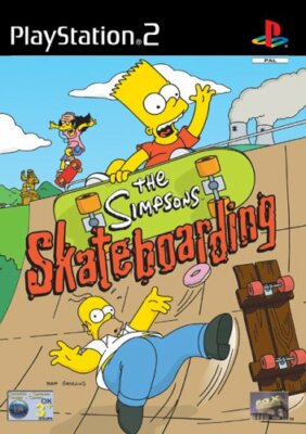 The Simpsons Skateboarding (Sony PlayStation 2) Videospiel
