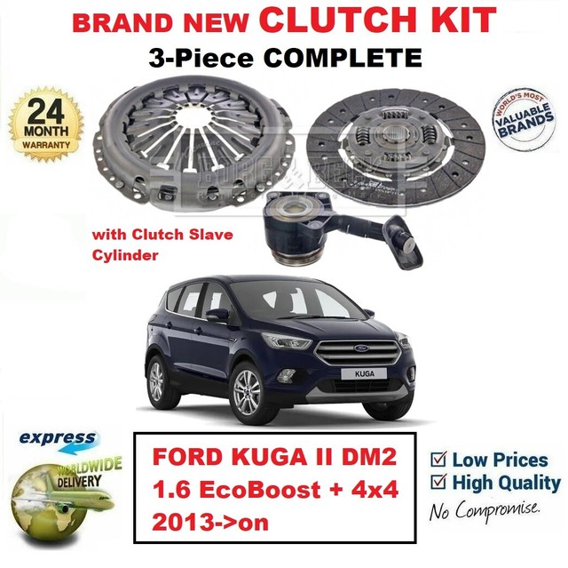 FOR FORD KUGA II DM2 1.6 EcoBoost + 4x4 2013>on BRAND NEW 3PC CLUTCH