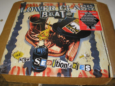 Lower Class Brats - The New Seditionaries LP new sealed TKO reissue punk rock