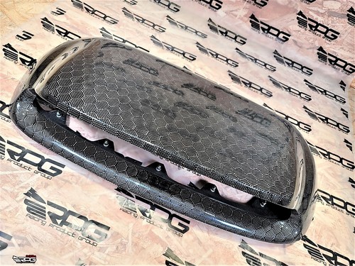 RPG Carbon RR Hood Bonnet Scoop for 08-14 Subaru Impreza WRX STi GR GV 13 12 11 - Picture 10 of 15