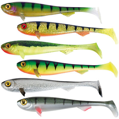 Fox Rage Super Slick Shad UV - 2 Gummifische, Kunstköder, Raubfischköder, Köder