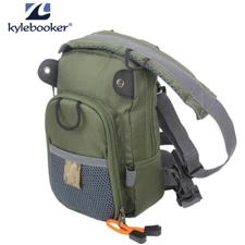 Kylebooker Fly Fishing Chest Bag Lightweight Chest Pack Outdoor Sports Pack