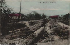 Old postcard Senegal Dakar - Works in Dakar (46743)