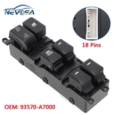 Master Power Window Control Switch For 2014-2018 Kia Forte Autodown 93571-A7000