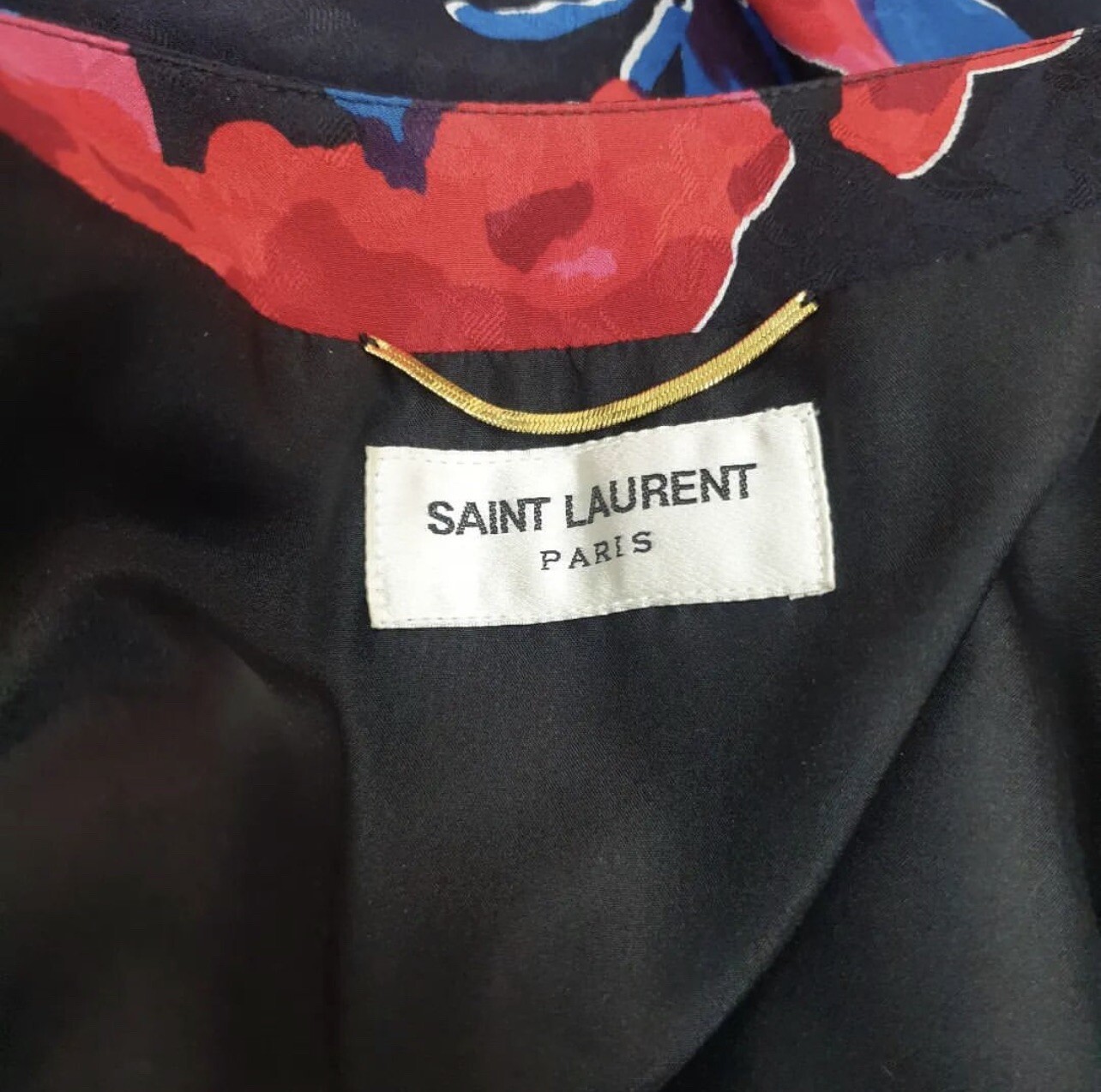 Mini Abito Saint Laurent Stampa Floreale Tg.XS S