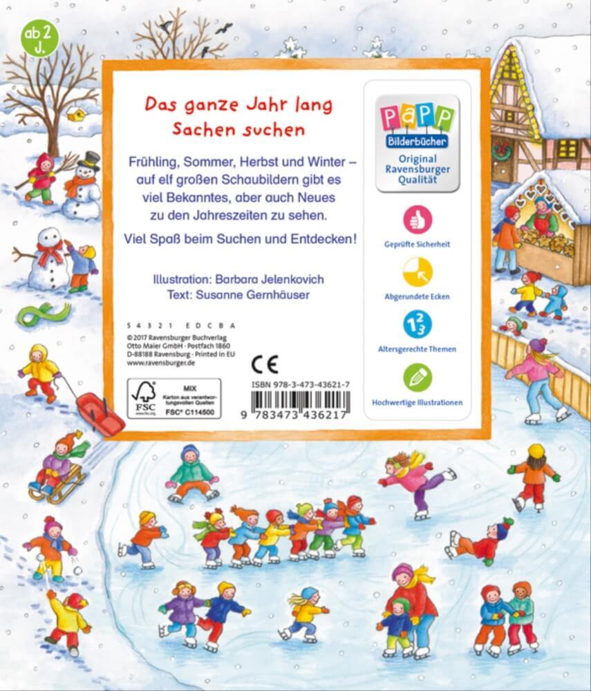 Thumbnail - Ravensburger 43621 Sachen Suchen - Die Jahreszeiten