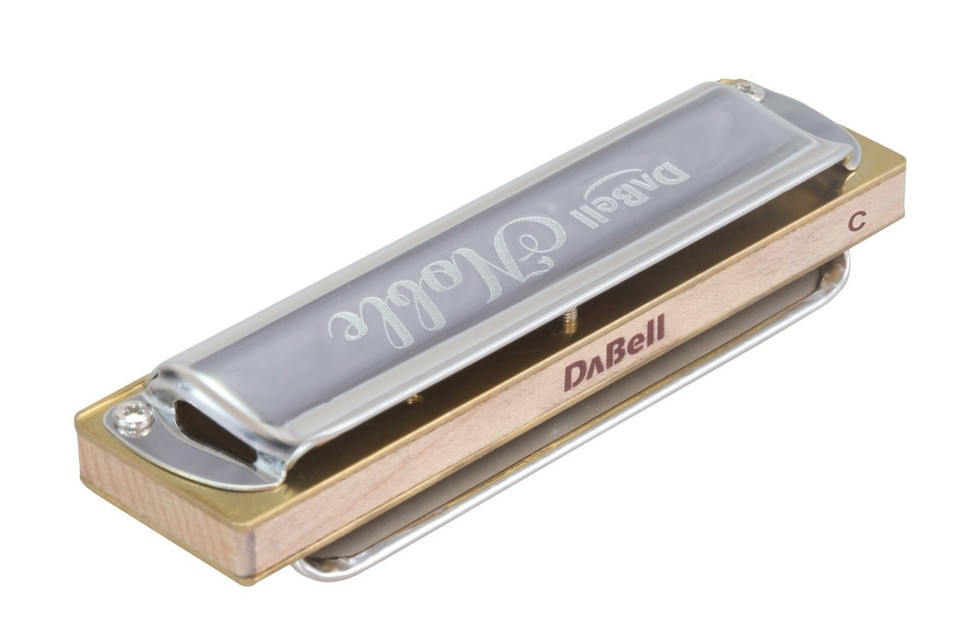 Dabell Noble Harmonica Great Harp!-Sealed Wood Comb-Major & Minor Keys ...