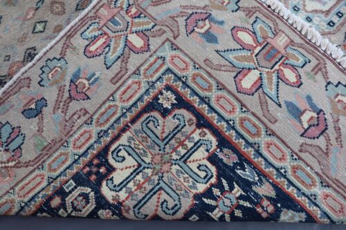 "Antique Peersian Bakhtiari Rug, Large Medallion, Tribal Floral Wool 5x9" - Picture 13 of 13