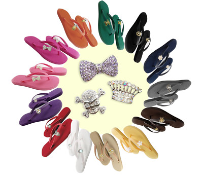 POPITS Women Flip Flop Sandals (Charms sell separately) ~ Choose Color Size