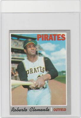 1970 TOPPS #350 ROBERTO CLEMENTE HOF PITTSBURGH PIRATES 16TH YEAR CARD RARE WOW
