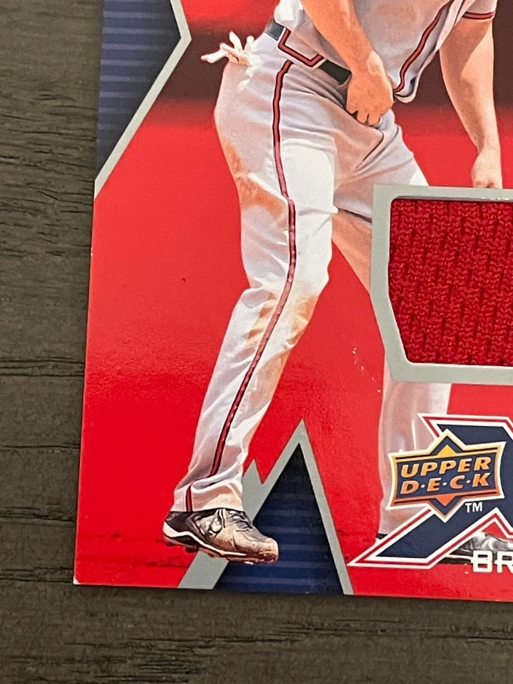 2009 Upper Deck X Memorabilia Jeff Francoeur #UDXJ-JF Atlanta Braves - Image 4 of 4