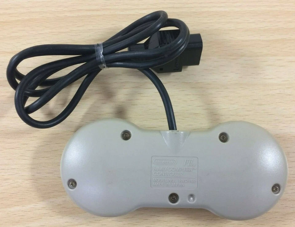 Nintendo NES Famicom Dogbone Controller HVC-102 Tested! Working! - Image 2 of 2