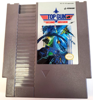 Top Gun: The Second Mission (Nintendo Entertainment System, 1990)Tested,Working