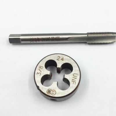 5-44 UNF Tap And Die Set – Right Hand HSS Machine Thread Tap & Round Thread Die, Precision Threading Tool