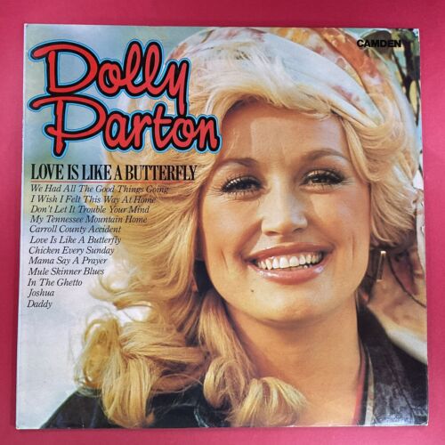 Dolly Parton, Love is Like A Butterfly, 12” Vinyl Record, 1980