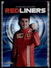 2021 Topps Chrome Formula 1 Redliners Charles Leclerc Scuderia Ferrari #RL-7
