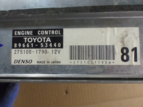 05 LEXUS IS300 SDN AUTO TRANS ECU ECM COMPUTER 89661-53440 - Picture 4 of 4
