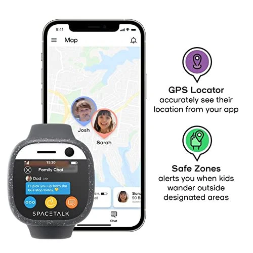SPACETALK Adventurer 4G Kids Smart Watch with Phone and GPS Tracker - SIM - Picture 3 of 9