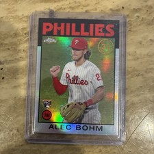 2021 Topps Chrome - 1986 Topps Baseball Alec Bohm #86BC-14 (RC)