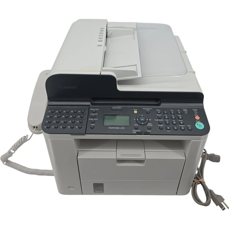 Canon Faxphone L190 Monochrome Laser Fax Machine Copy/Printer F164302