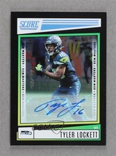 2022 Score Gem Masters Signatures 1/1 Tyler Lockett #173 Auto 5l2
