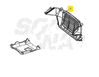 SYM JOYRIDE EURO5 300 Carena Spoiler Radwanne 2024 LJ30W4-EU